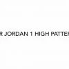 District Leather Supply Air Jordan 1 HIGH Pattern