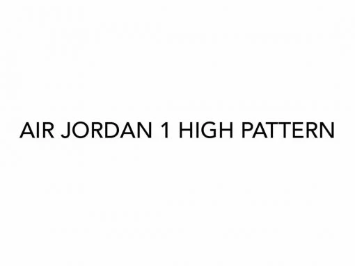 District Leather Supply Air Jordan 1 HIGH Pattern