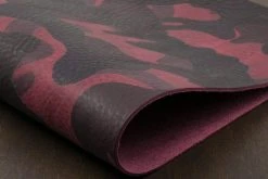 Leather Conceria La Perla Azzurra Camouflage Veg Tan, Pink