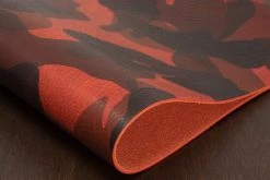 Conceria La Perla Azzurra Camouflage Veg Tan, Red