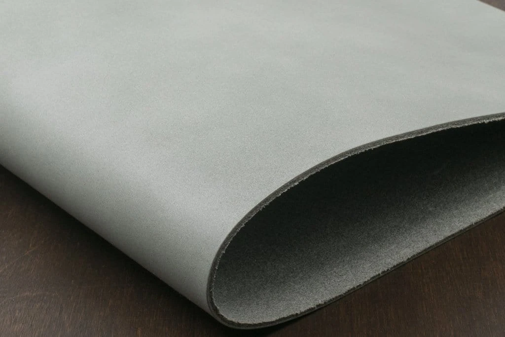 Leather Conceria La Perla Azzurra Dakota, Argento Grigio 3 Leather Conceria La Perla Azzurra Dakota, Argento Grigio