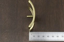 District Leather Supply Japanese Brass Conway Buckle Hardware