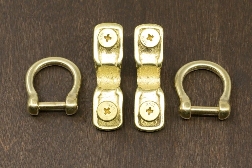 District Leather Supply Japanese Brass Handle Mount 4 District Leather Supply Japanese Brass Handle Mount