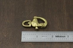 District Leather Supply Japanese Brass Swivel Pull Trigger Snap Best Sellers