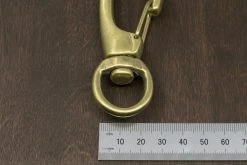 District Leather Supply Hardware Japanese Brass Swivel Clip Snap 12 District Leather Supply Hardware Japanese Brass Swivel Clip Snap