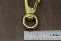 District Leather Supply Hardware Japanese Brass Swivel Clip Snap 13 District Leather Supply Hardware Japanese Brass Swivel Clip Snap