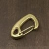 District Leather Supply Japanese Brass Carabiner 1 District Leather Supply Japanese Brass Carabiner