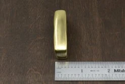 District Leather Supply Hardware Japanese Brass Strap Keep 9 District Leather Supply Hardware Japanese Brass Strap Keep