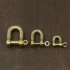 District Leather Supply Japanese Brass U-Shackle 2 District Leather Supply Japanese Brass U-Shackle