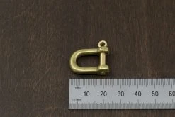 District Leather Supply Japanese Brass U-Shackle