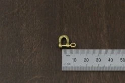 District Leather Supply Japanese Brass U-Shackle