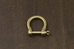 District Leather Supply Japanese Brass Shackle