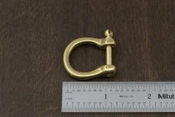District Leather Supply Japanese Brass Shackle