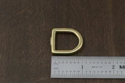 District Leather Supply Japanese Brass D-Ring Best Sellers