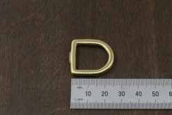 District Leather Supply Japanese Brass D-Ring Best Sellers