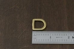 District Leather Supply Japanese Brass D-Ring Best Sellers