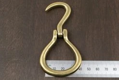 District Leather Supply Japanese Brass Hoof Pick Buckle