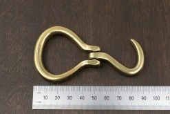 District Leather Supply Japanese Brass Hoof Pick Buckle