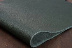 Nuovo Overlord Italian Pebble Grain Calf, Forest Green Leather