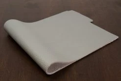 Nuovo Overlord Leather Italian Pebble Grain Calf, Grey