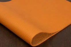 Nuovo Overlord Italian Pebble Grain Calf, Orange