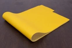 Nuovo Overlord Leather Italian Pebble Grain Calf, Yellow