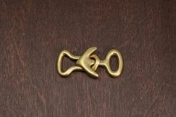 District Leather Supply Best Sellers Japanese Brass Anchor Clasp