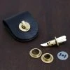District Leather Supply Japanese Brass - Finger Lock Clasp Best Sellers