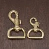 District Leather Supply Hardware Japanese Brass Swivel Bolt Snap 1 District Leather Supply Hardware Japanese Brass Swivel Bolt Snap