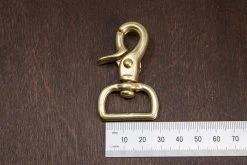 District Leather Supply Hardware Japanese Brass Swivel Snap Trigger Clip 17 District Leather Supply Hardware Japanese Brass Swivel Snap Trigger Clip