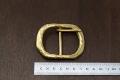 District Leather Supply Japanese Brass - Rustic Center Bar Buckle Hardware 9 District Leather Supply Japanese Brass - Rustic Center Bar Buckle Hardware