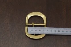 District Leather Supply Japanese Brass - Rustic Center Bar Buckle Hardware 11 District Leather Supply Japanese Brass - Rustic Center Bar Buckle Hardware