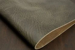 Leather Conceria La Perla Azzurra Amazzonia, Olive