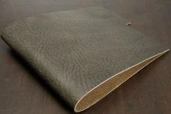 Leather Conceria La Perla Azzurra Amazzonia, Olive