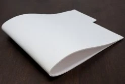 Conceria La Perla Azzurra Country, Bianca Leather