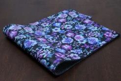 Conceria La Perla Azzurra Floral Print, Black