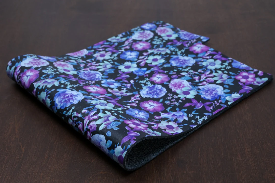 Conceria La Perla Azzurra Floral Print, Black Conceria La Perla Azzurra Floral Print, Black