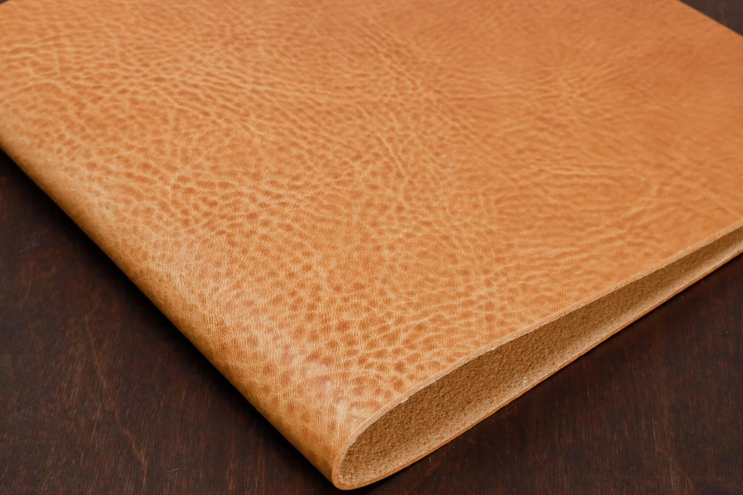 Leather Conceria La Perla Azzurra Missouri, Natural Leather Conceria La Perla Azzurra Missouri, Natural