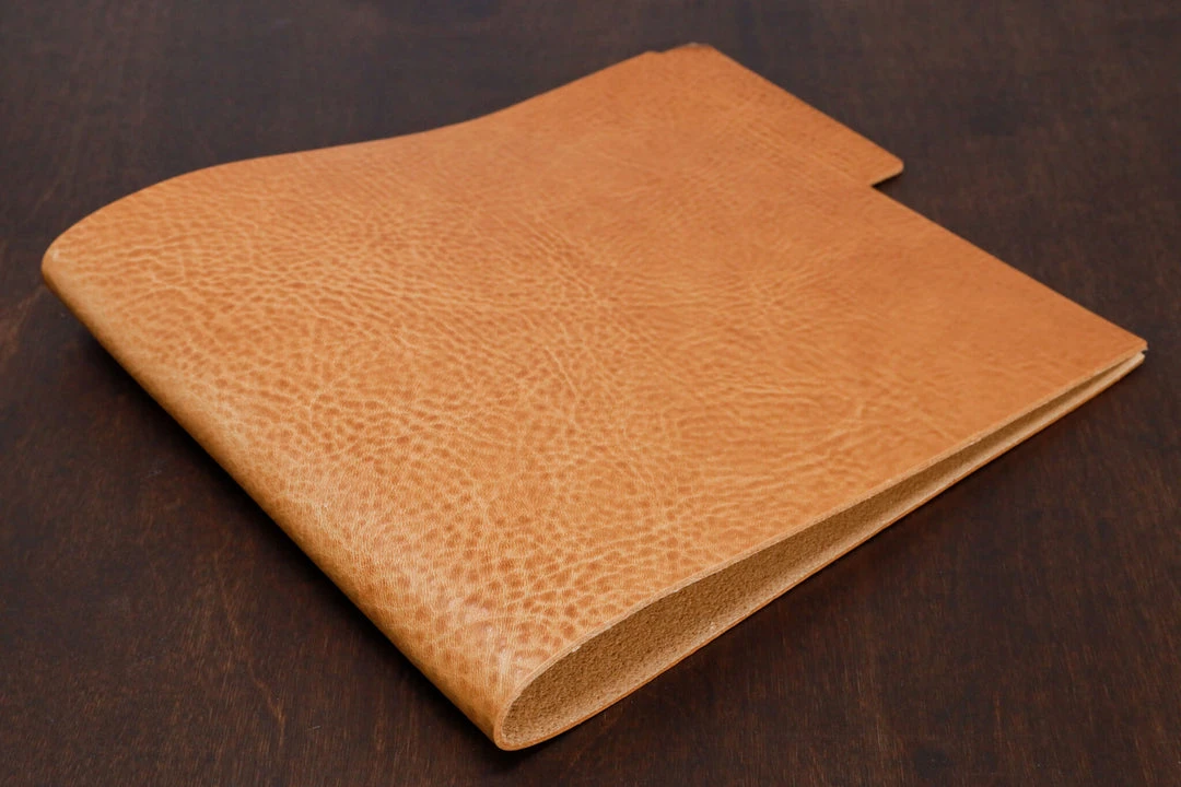 Leather Conceria La Perla Azzurra Missouri, Natural Leather Conceria La Perla Azzurra Missouri, Natural