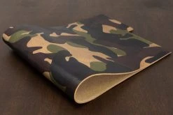 Conceria La Perla Azzurra Camouflage Veg Tan, Tan Leather