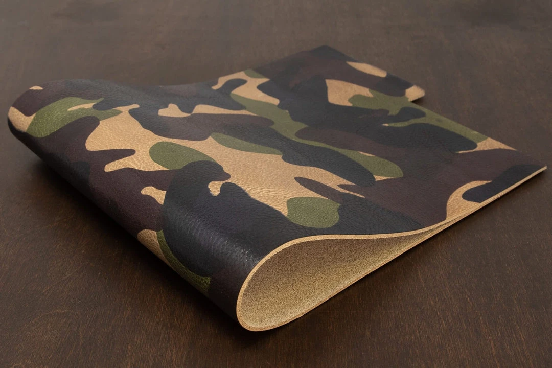 Conceria La Perla Azzurra Camouflage Veg Tan, Tan Leather 4 Conceria La Perla Azzurra Camouflage Veg Tan, Tan Leather