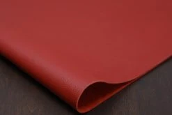 District Leather Supply Luxury Fine Pebbled Calf, Red