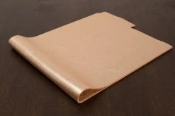 District Leather Supply Metallic Cowhide, Rose Gold