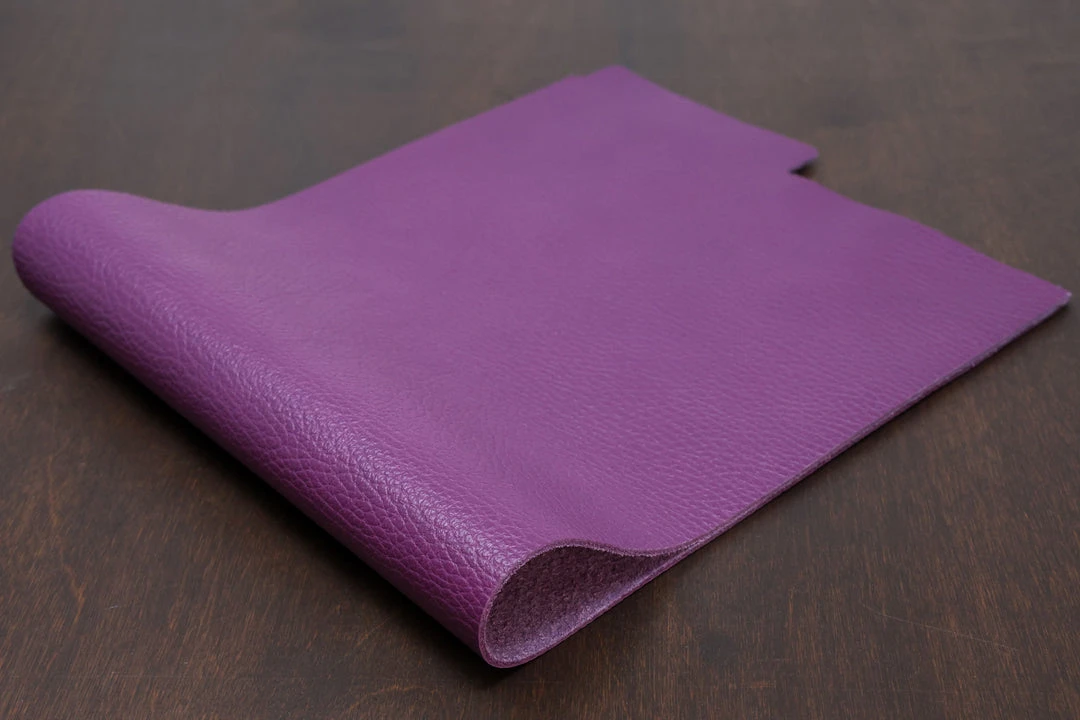 Nuovo Overlord Italian Pebble Grain Calf, Purple 4 Nuovo Overlord Italian Pebble Grain Calf, Purple