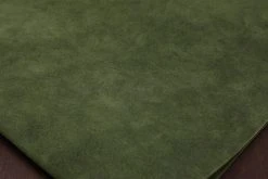 Opera Derby Waxed Suede, Olive Leather