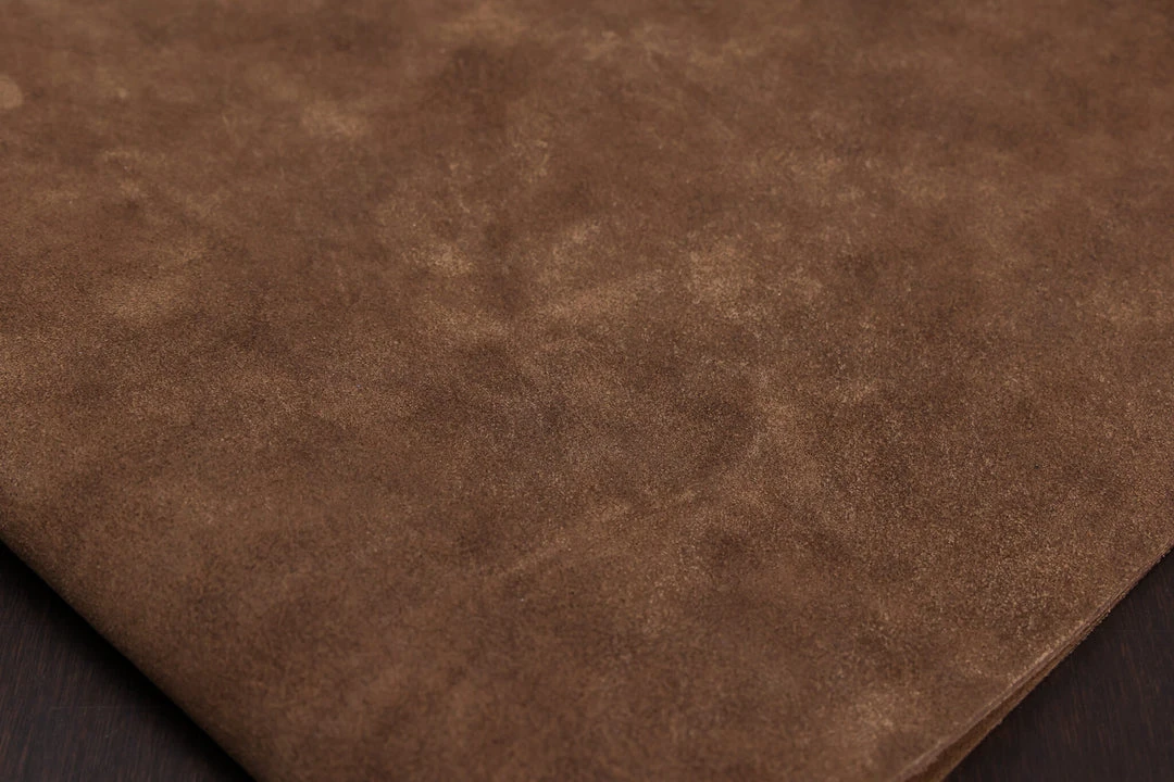 Leather Opera Derby Waxed Suede, Snuff 3 Leather Opera Derby Waxed Suede, Snuff