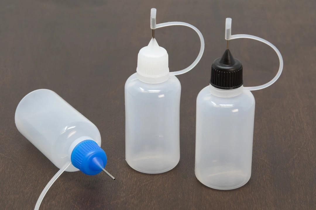 District Leather Supply Needle Tip Applicator Bottle - 3 Pack District Leather Supply Needle Tip Applicator Bottle - 3 Pack