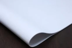 District Leather Supply Smooth Grain Calf, White